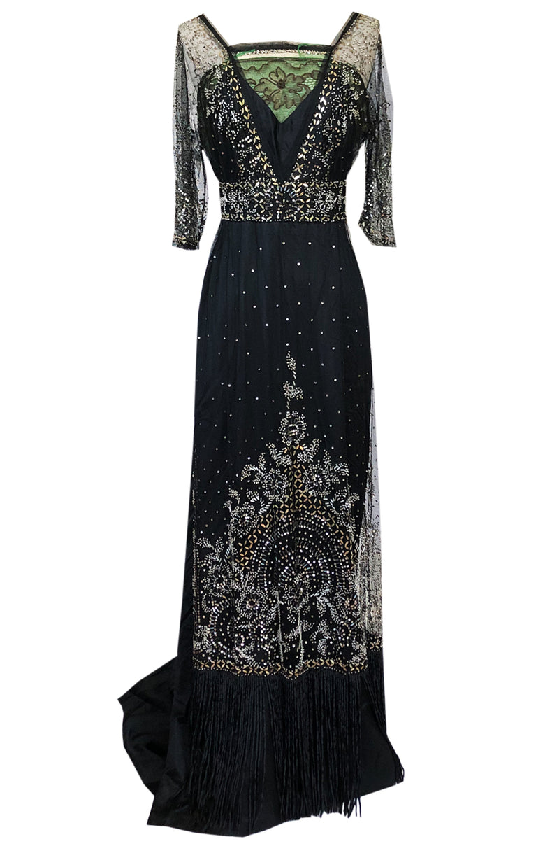 Elegant Black Net Gown - Manasa Varanasi's Choice – Aliyana Designer Wear